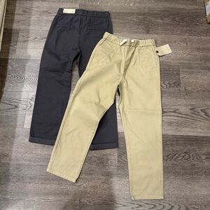 Set 2 pairs of khaki pants new tag for boy
